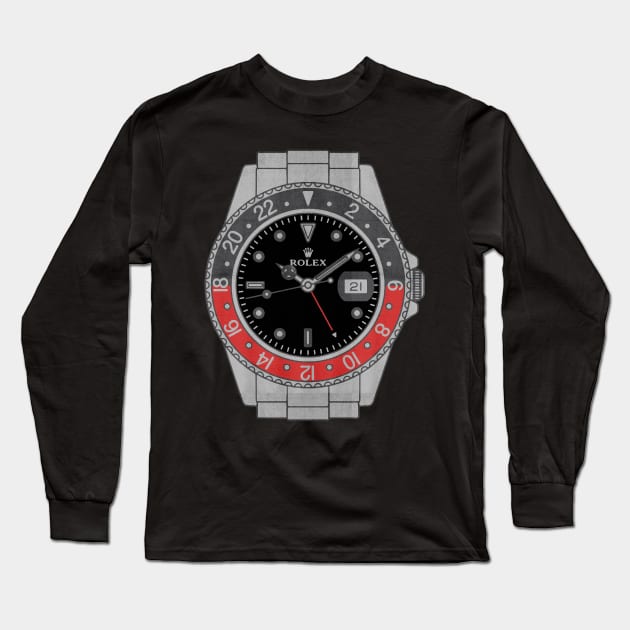 Watches Long Sleeve T-Shirt by hamaka